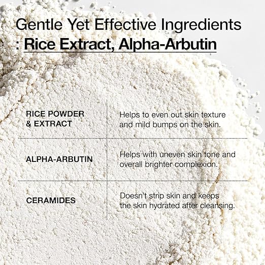 ANUA Rice Enzyme Brightening Cleansing Powder RICE + CERAMIDE 40g