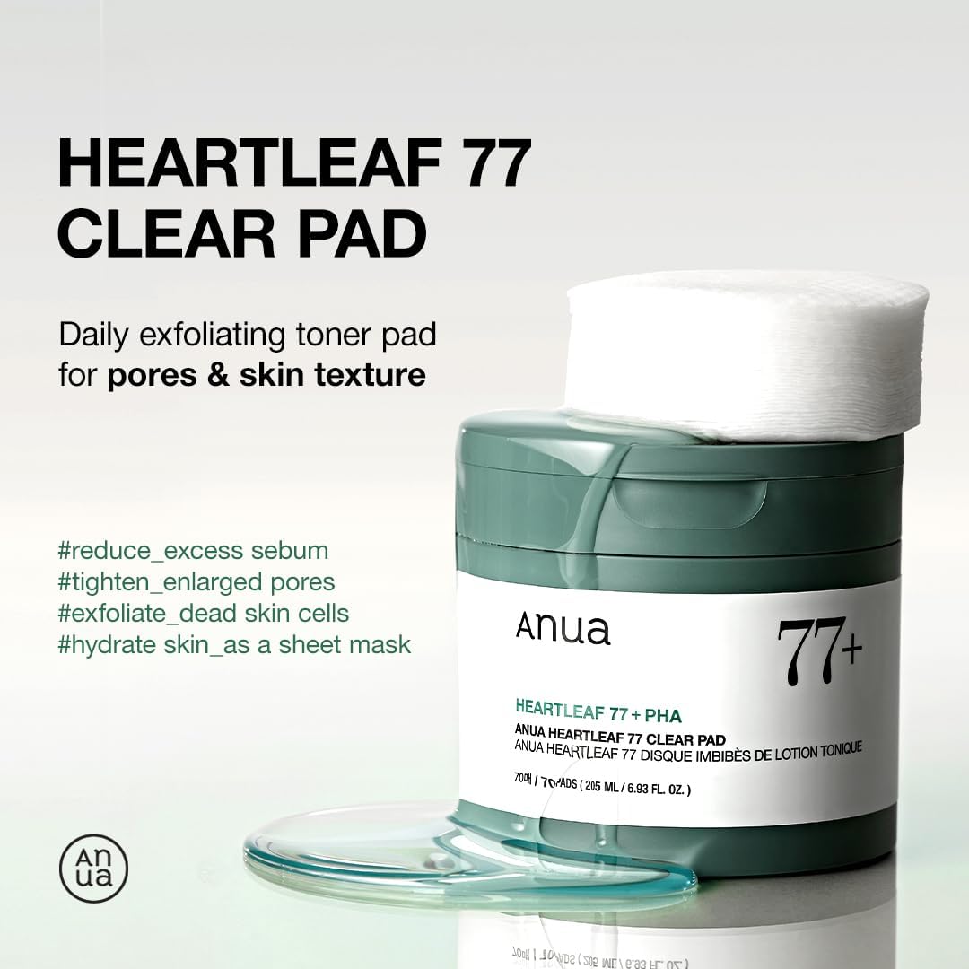ANUA Heartleaf 77 Clear Pad (70 Pads)