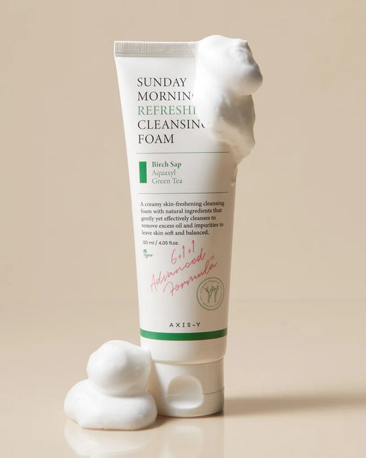 Axis-Y Sunday Morning Refreshing Cleansing Foam 120ml