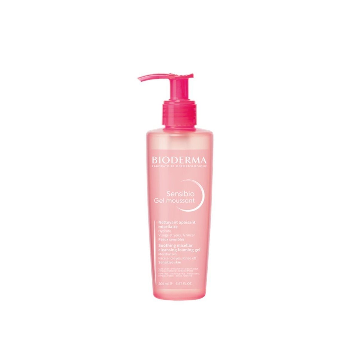 Bioderma Soothing Micellar Cleansing Foam - 500ml (Pink)