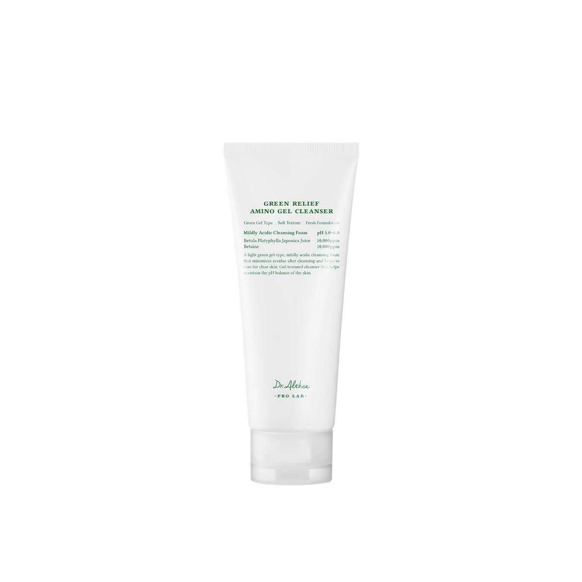 Dr. Althea Green Relief Amino Gel Cleanser.