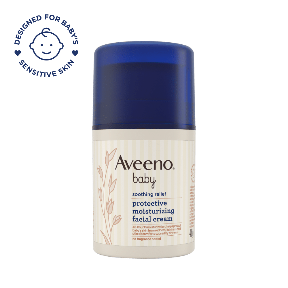 Aveeno Baby Protective Moisturizing Facial Cream - 48g