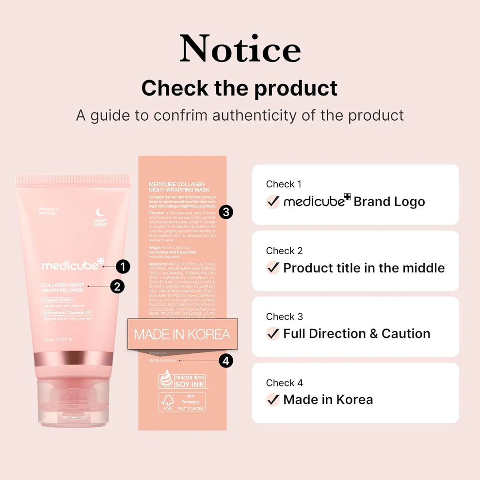 Medicube Collagen Night Wrapping Mask 75ml
