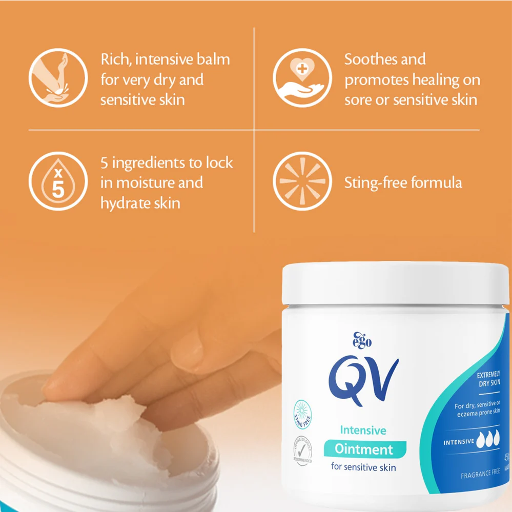 Ego QV Intensive Ointment for Sensitive Skin 450g