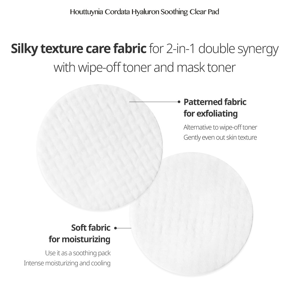 Goodal Ice Heartleaf Hyaluron Soothing Clear Pad (70 Pads)