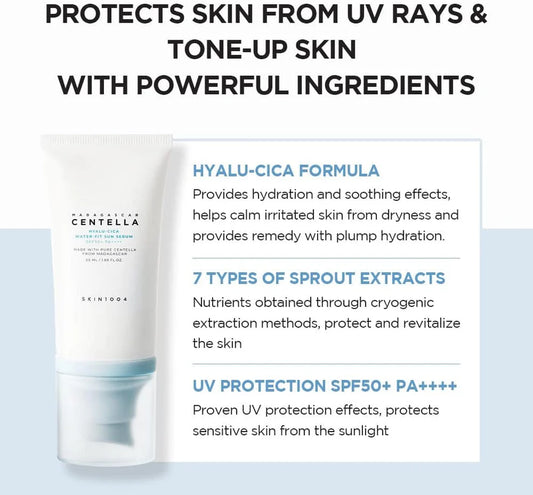 SKIN1004 Madagascar Centella Hyalu-Cica Water-Fit Sun Serum 15ml