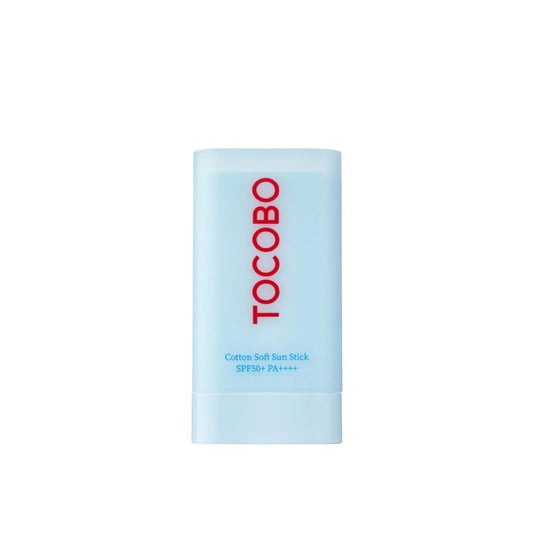 Tocobo Cotton Soft Sun Stick SPF 50+ 19g – Portable & Gentle Sun Protection