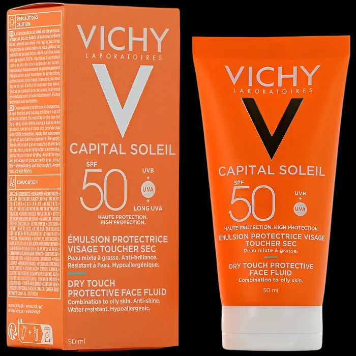 Vichy SPF50 Tinted Dry Touch Protective Face Fluid 50ml