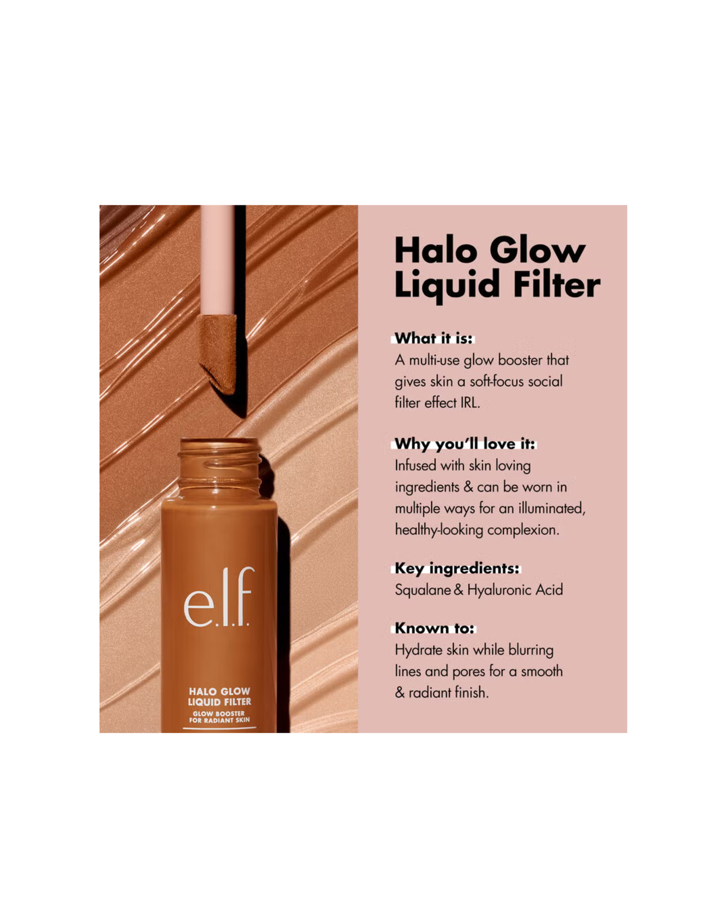 e.l.f. Halo Glow Liquid Filter