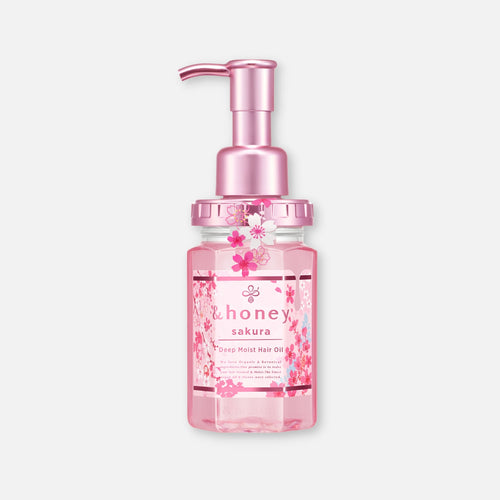 Honey Deep Moist Sakura Oil 100ml.
