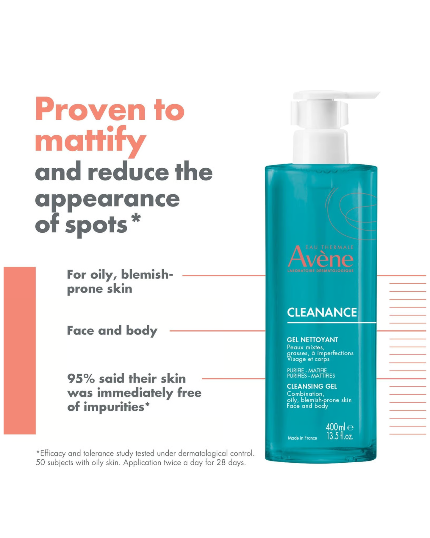 Avène Cleanance Gel Nettoyant Cleansing Gel 400ml