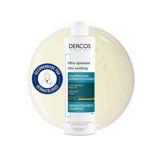 Vichy Dercos Ultra Soothing Shampoo Yellow 200ml