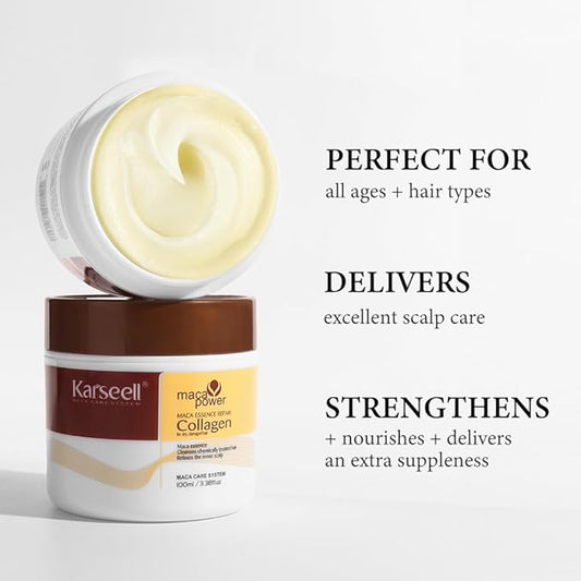 KARSEELL Maca Essence Repair Collagen Hair Mask 100ml