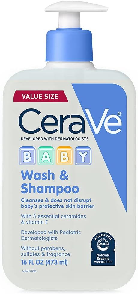 CeraVe Baby Wash & Shampoo 473ml