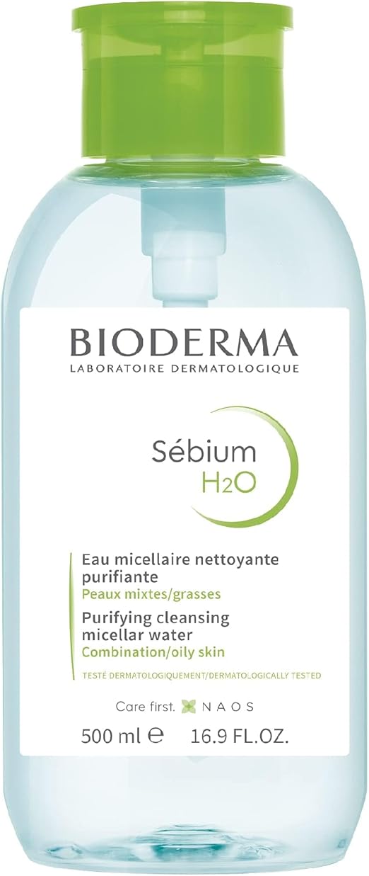 Bioderma Sebium H2O Purifying Cleansing Micellar Water 500ml