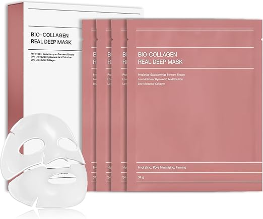Biodance Bio Collagen Deep Mask Pink - 136g (4 Pieces)
