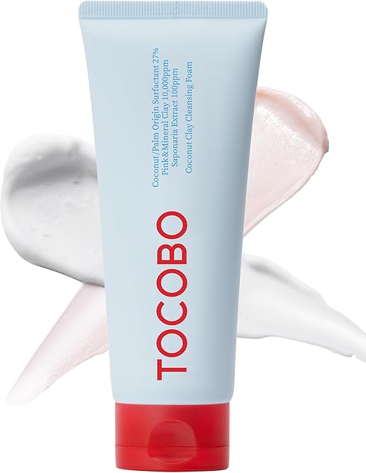 Tocobo Coconut Clay Cleansing Foam 150ml – Deep Cleansing & Hydrating Formula