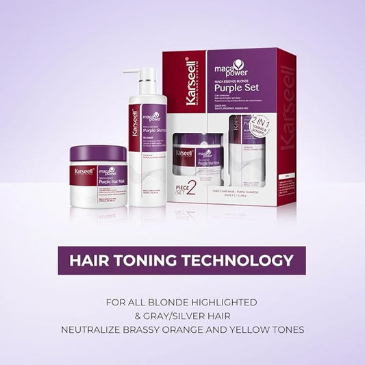 KARSEELL Maca Essence BLONDE Purple Set