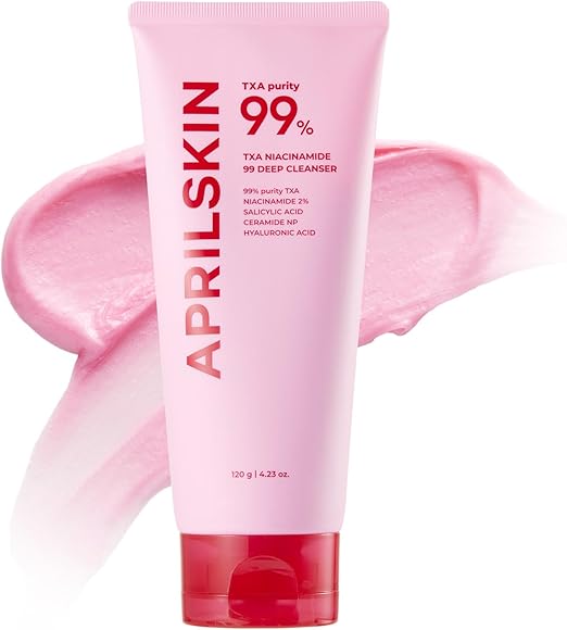 APRILSKIN TXA Niacinamide 99 Pore Care Pink Bubble Gum Deep Cleanser 120g