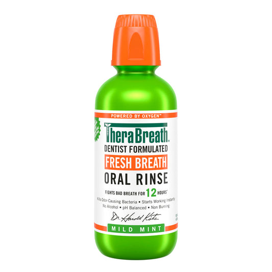 TheraBreath Oral Rinse Light Green (65) – Long-Lasting Freshness & Clean