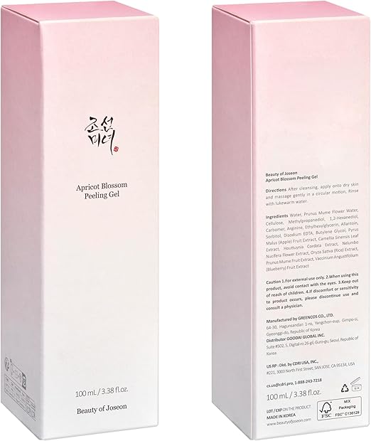 Beauty of Joseon Apricot Blossom Peeling Gel