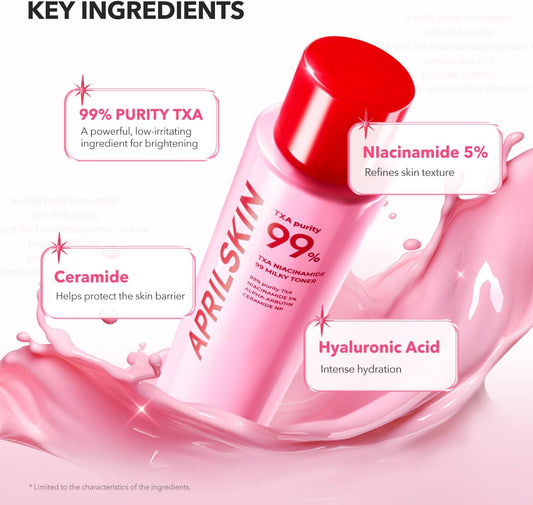 APRILSKIN TXA+Niacinamide 99 Pink Milky Toner 150ml
