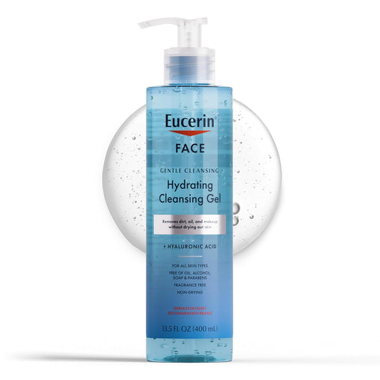 Eucerin Face Hydrating Cleansing Gel 400ml