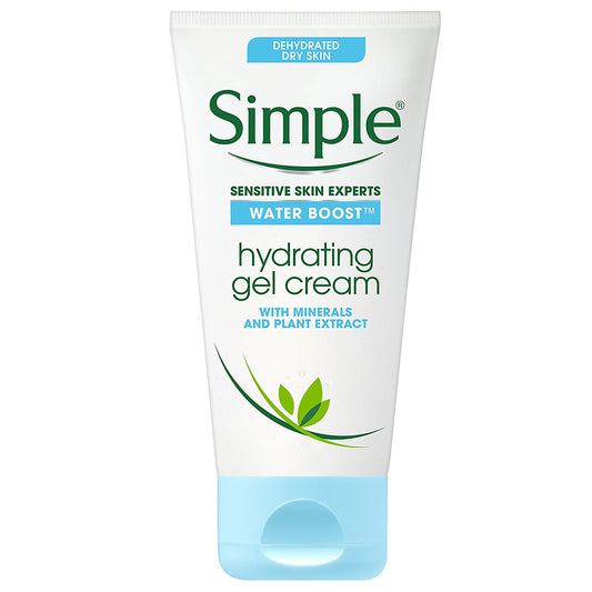 Simple Water Boost – Hydrating Facial Gel for Fresh, Revitalized Skin