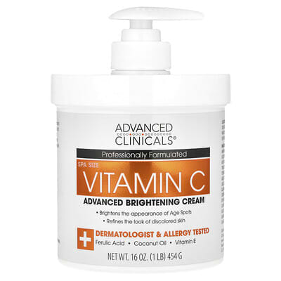 Advanced Clinicals Vitamin C Cream - 1lb