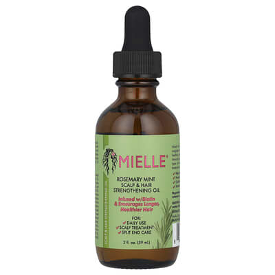 Mielle Rosemary Mint Scalp & Hair Strengthening Oil 59ml.