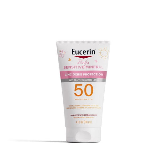 Eucerin Baby Sensitive Mineral Sunscreen Lotion 118ml