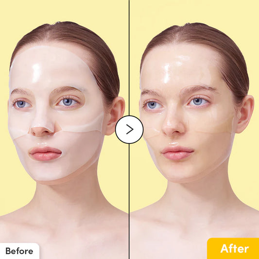 EQQUALBERRY Collagen Glow up Hydrogel Mask (4 Masks)