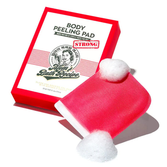 Mom's Bath Recipe Body Peeling Pad - Strong, Pack of 8