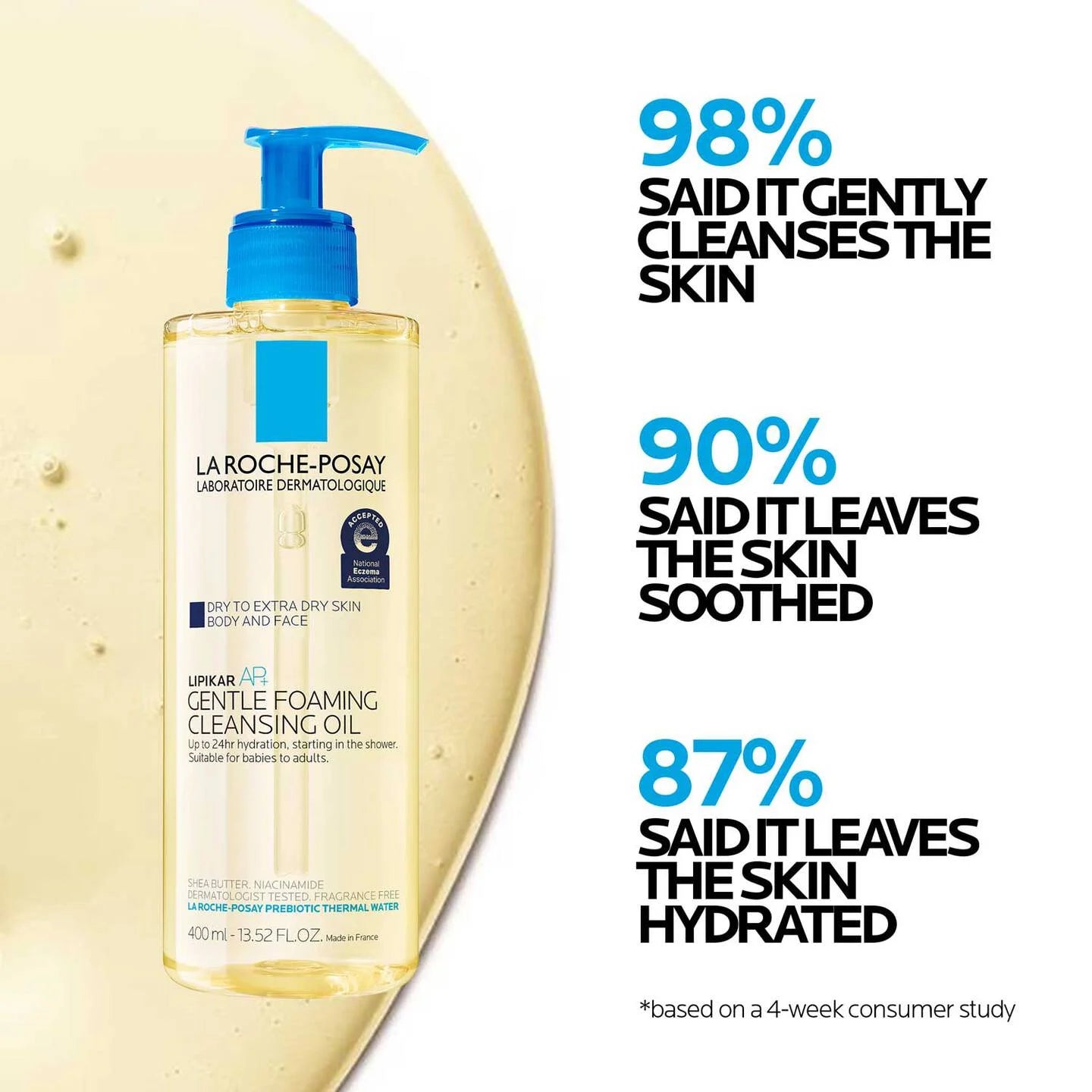 La Roche-Posay Lipikar AP+ Gentle Foaming Cleansing Oil 400ml