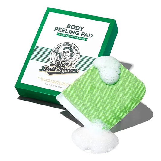 Mom's Bath Recipe Body Peeling Pad - Original, Pack of 8