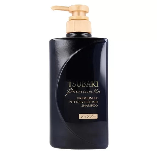 Tsubaki Premium EX Intensive Repair Shampoo 490ml – Deep Repair & Revitalizing Hair Care