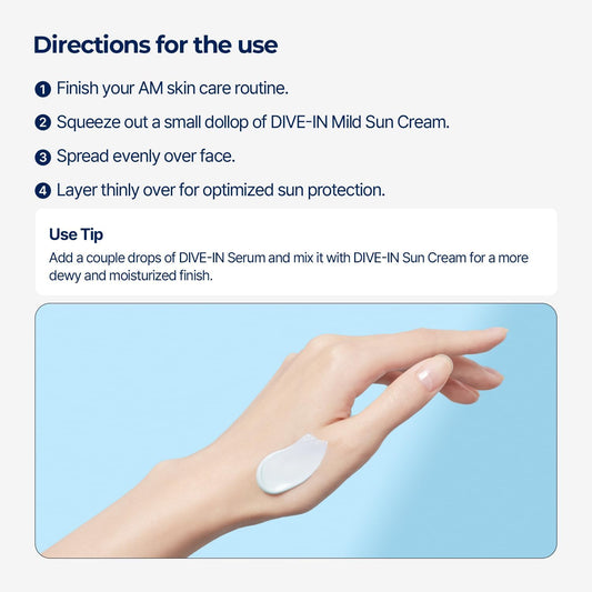 TORRIDEN DIVE-IN Mild Sun Cream 60ml