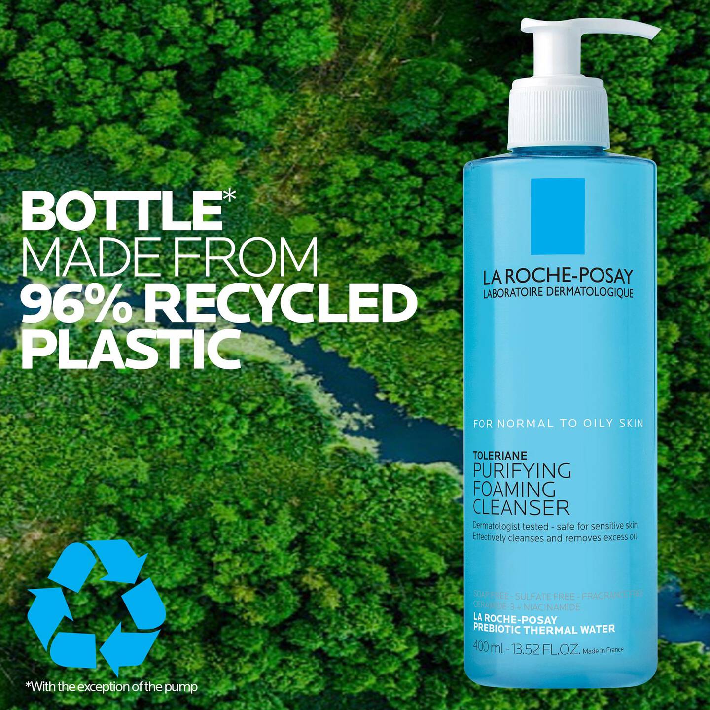 LA ROCHE-POSAY Toleriane Purifying Foaming Cleanser