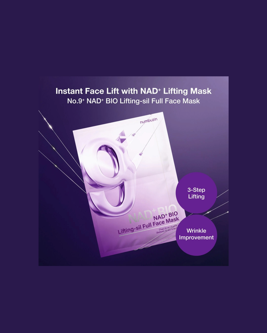 NUMBUZIN No.9 NAD+ BIO Lifting-sil Full Face Mask