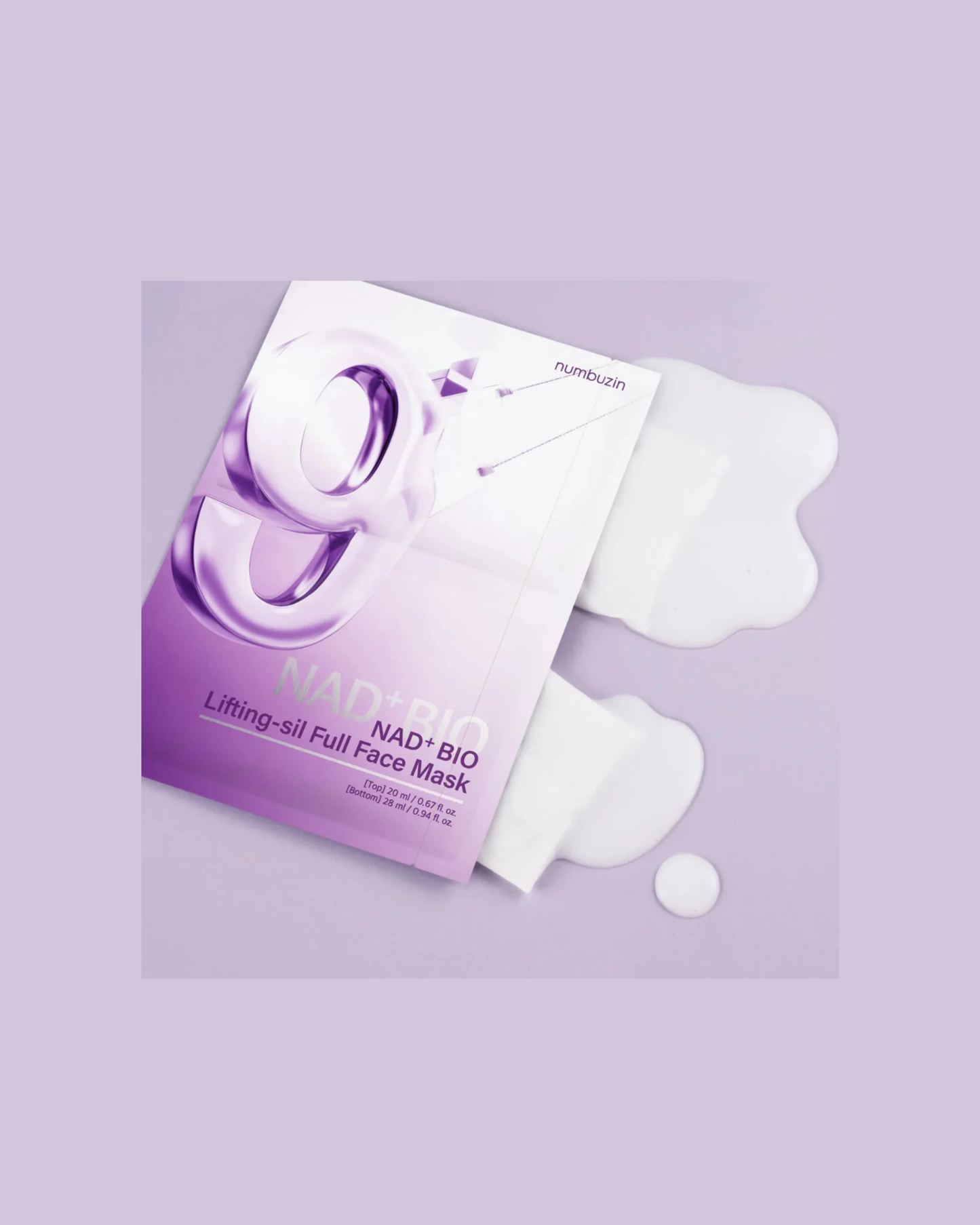 NUMBUZIN No.9 NAD+ BIO Lifting-sil Full Face Mask