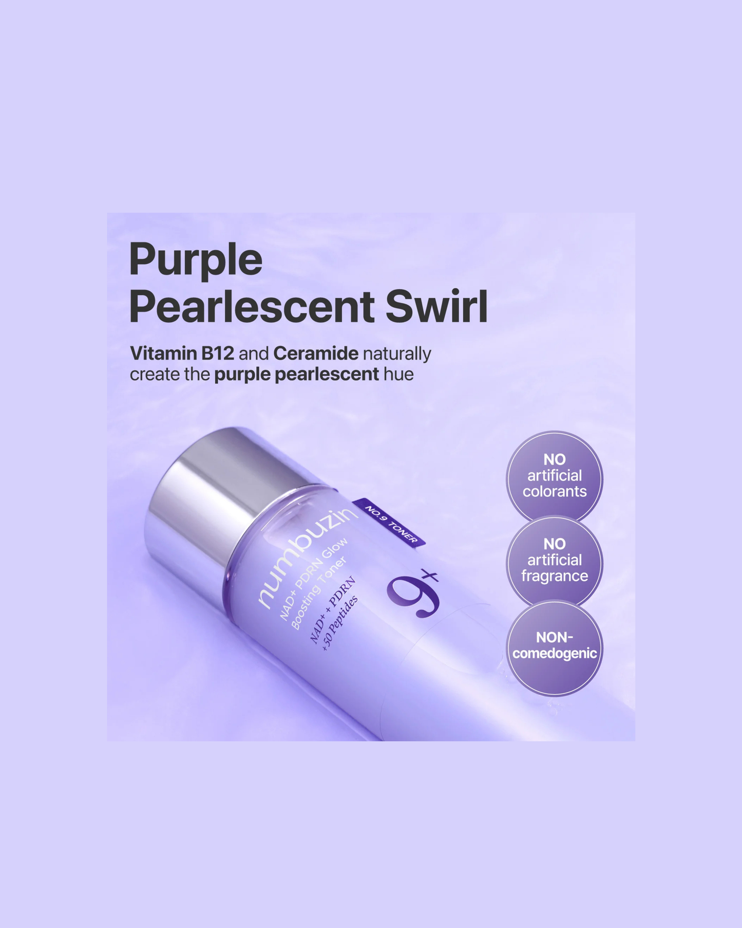 NUMBUZIN No.9+ NAD+ PDRN Glow Boosting Toner 150ml