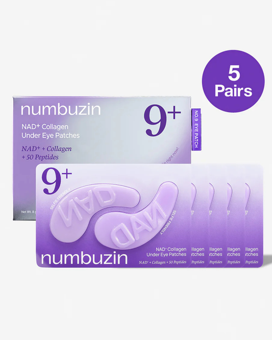 NUMBUZIN No.9 NAD+ Collagen Under Eye Patches (5 Pairs)