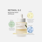 SKIN1004 Madagascar Centella Retinol 0.2% Boosting Shot Ampoule 30ml