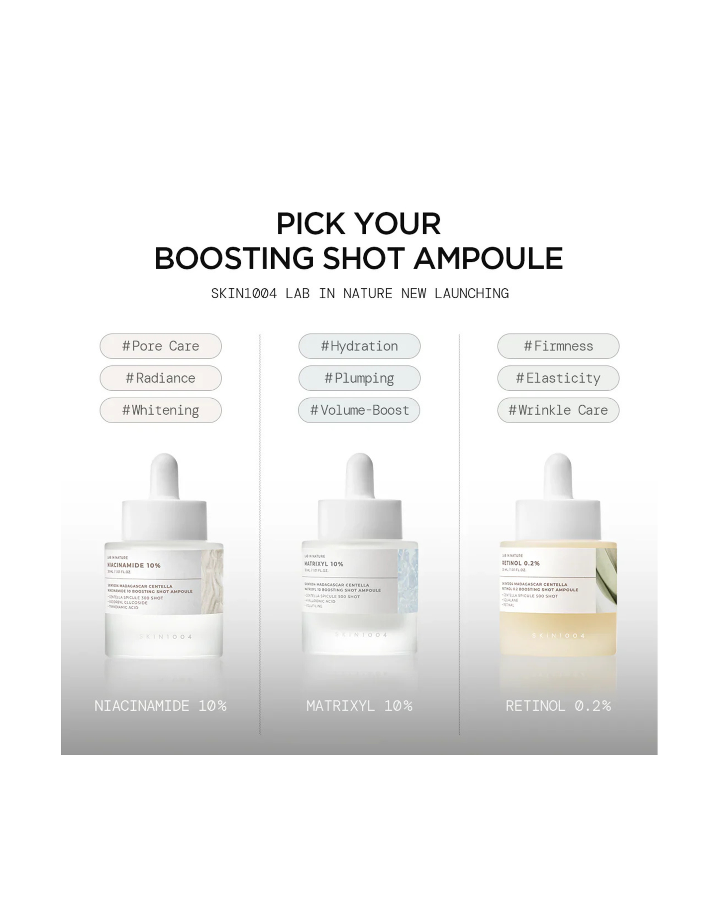 SKIN1004 Madagascar Centella Matrixyl 10% Boosting Shot Ampoule 30ml