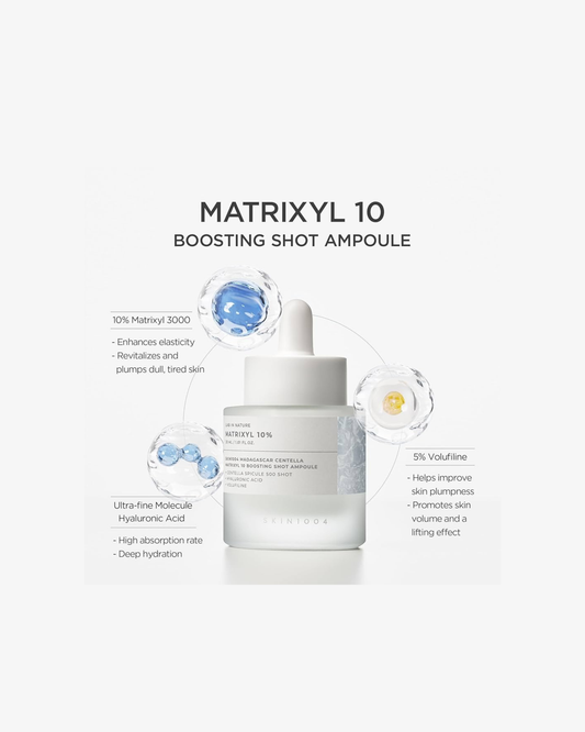 SKIN1004 Madagascar Centella Matrixyl 10% Boosting Shot Ampoule 30ml