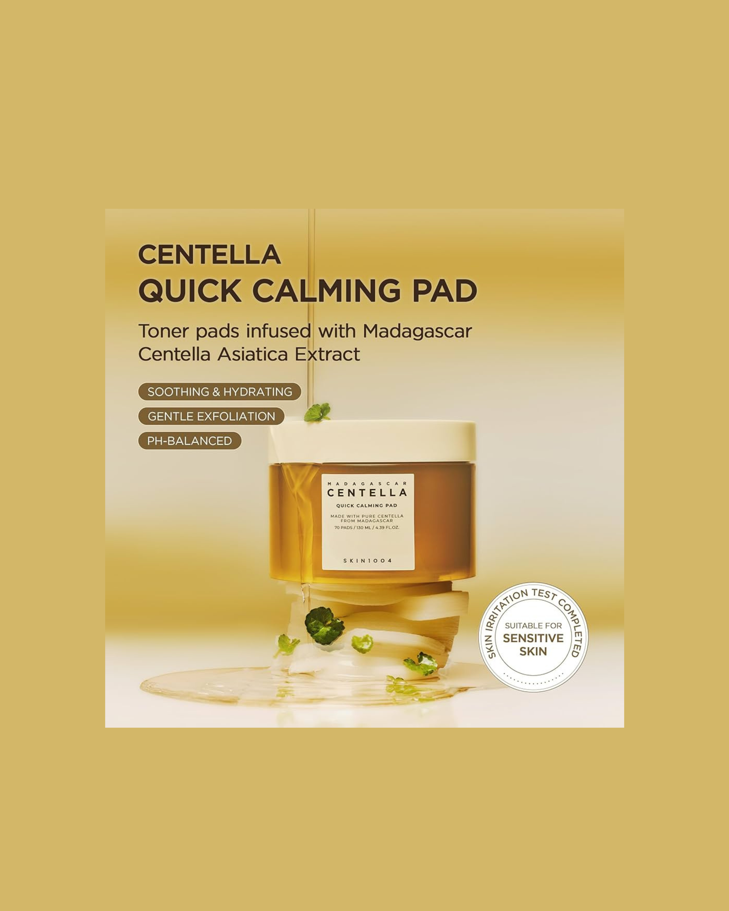 SKIN1004 Madagascar Centella Quick Calming Pad (70 Pads)