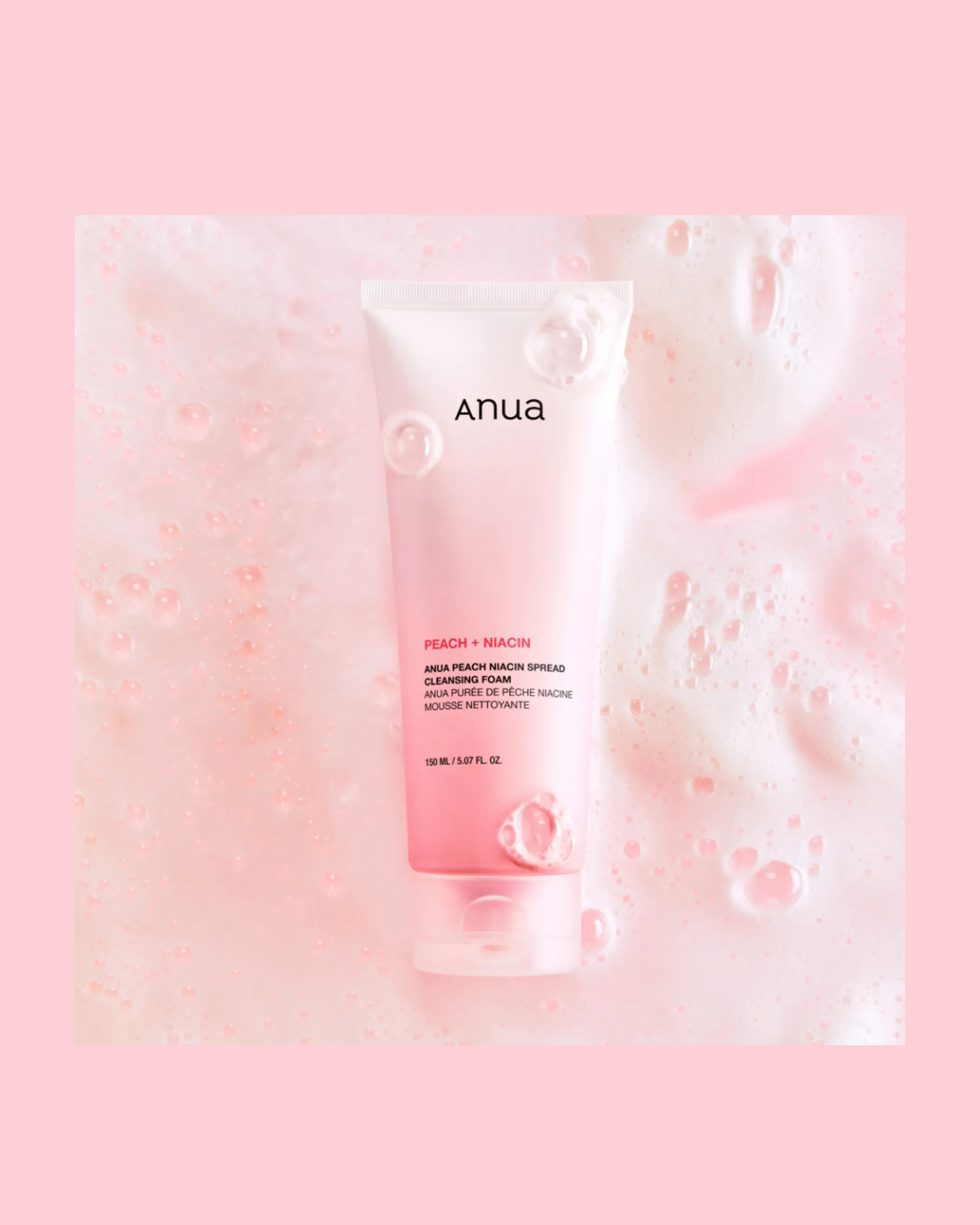 ANUA Peach Niacin Spread Cleansing Foam 150ml