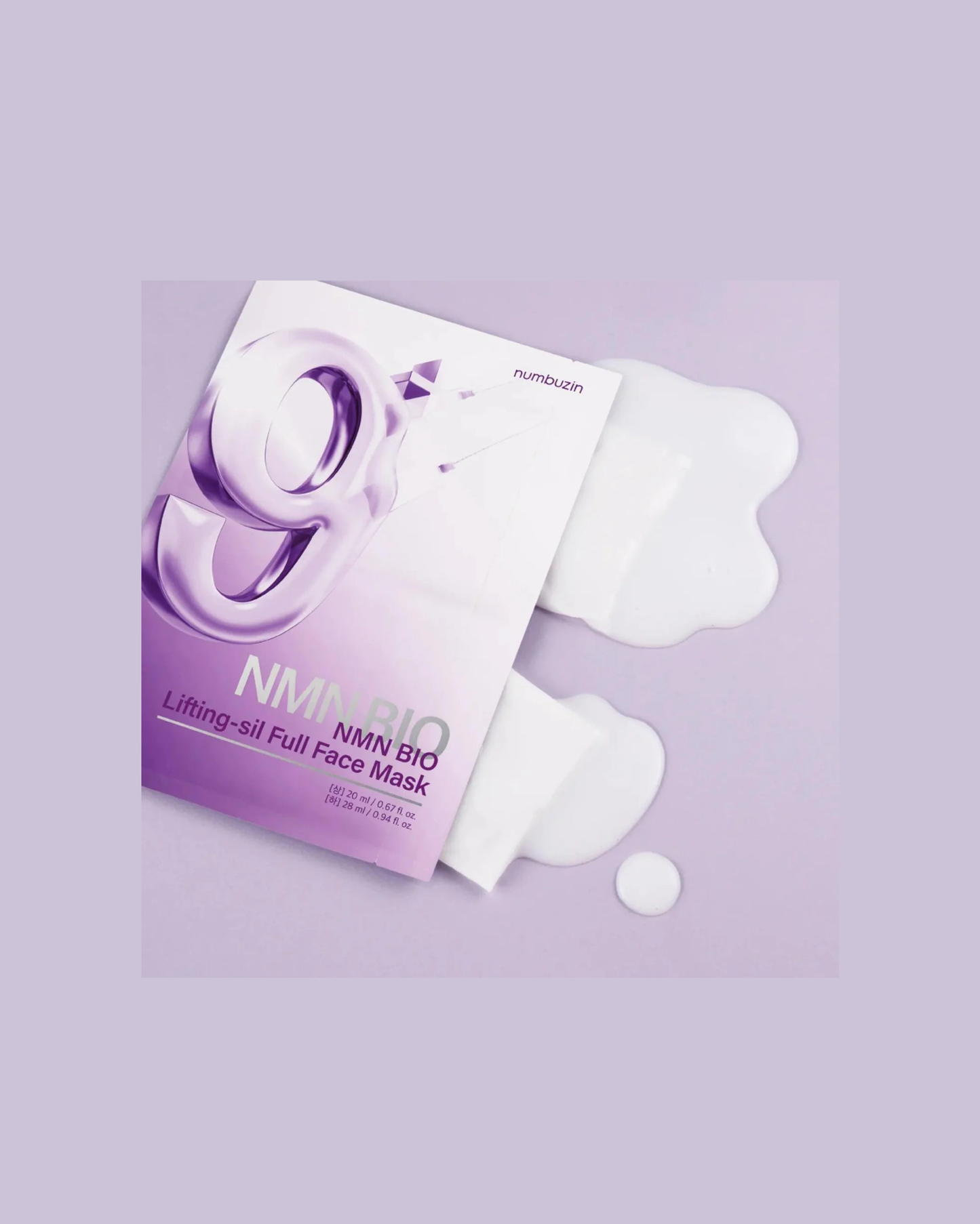 NUMBUZIN No.9 NMN BIO Lifting-sil Full Face Mask