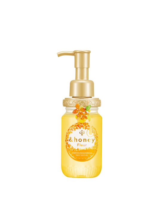 &honey Fleur Kinmokusei & Mimosa Moist Hair Oil 100ml