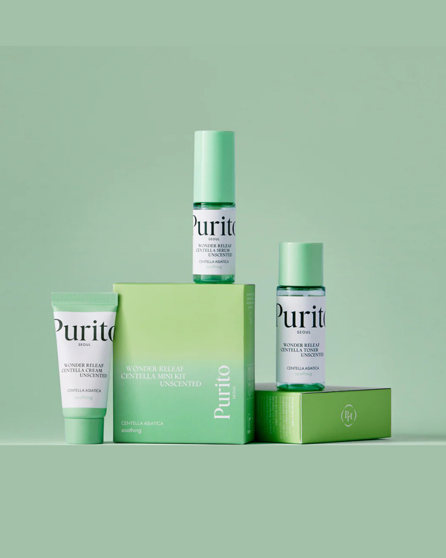 Purito Wonder Releaf Centella Mini Kit Unscented